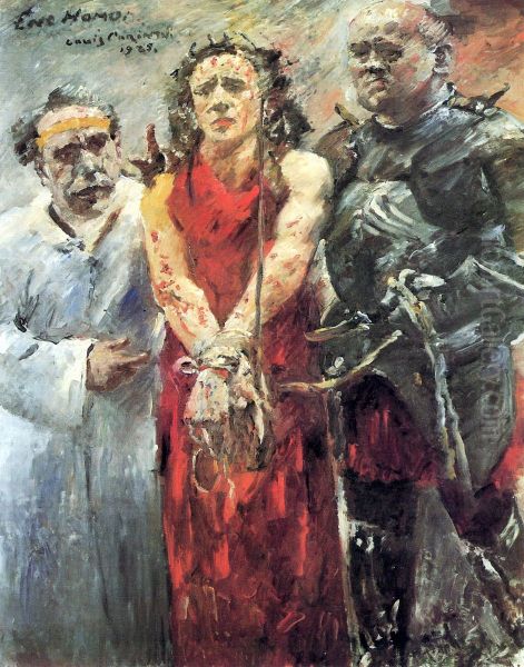 Ecce homo Oil Painting by Lovis (Franz Heinrich Louis) Corinth