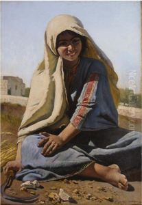 Young girl of Bethlehem Young girl of Bethlehem