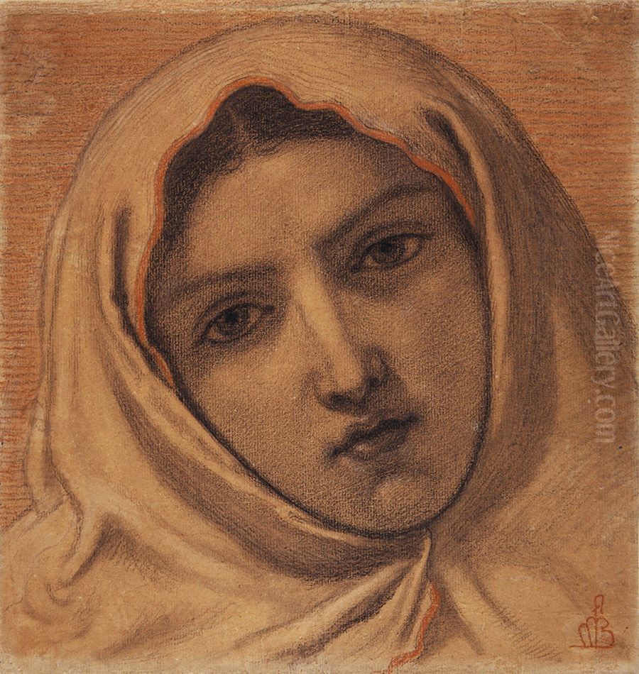 Mercy Oil Painting by Ford Madox Brown