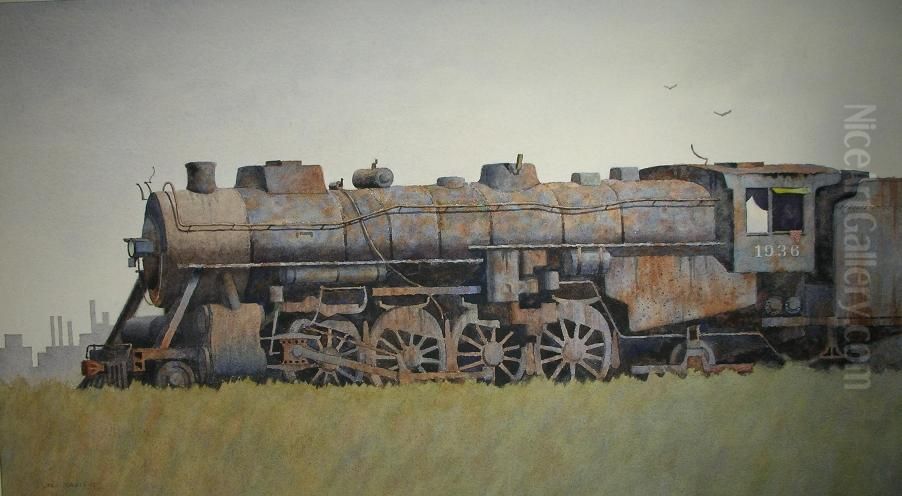 Once, a King Oil Painting by Stan Masters