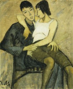 Seated Couple