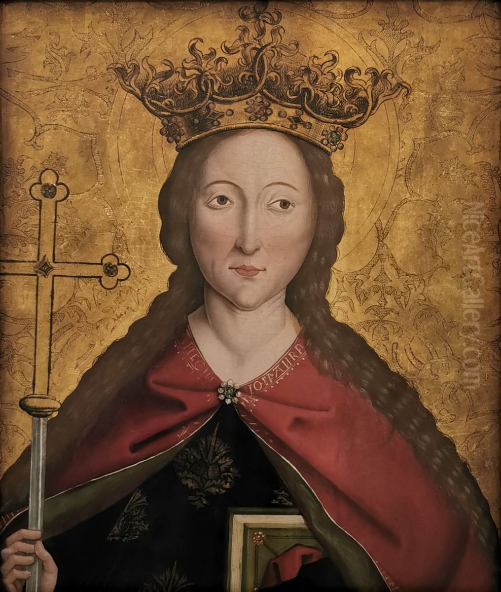 Die Hl. Margarete Oil Painting by Jorg Stocker