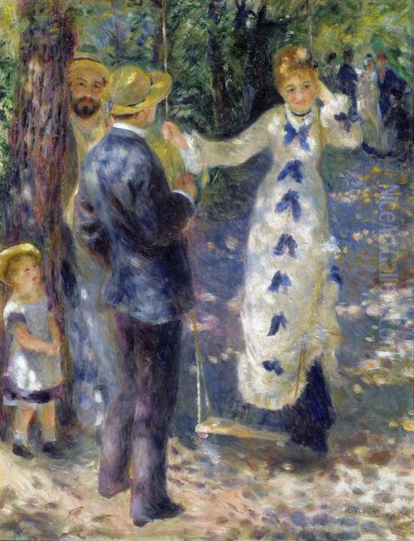 The Swing Oil Painting by Pierre-Auguste Renoir