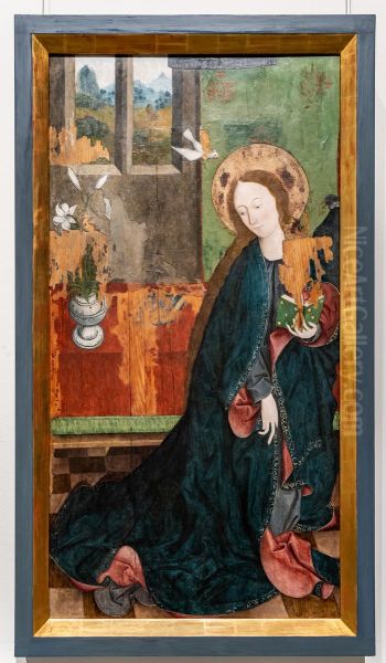 Verkundigung an Maria Oil Painting by Jorg Stocker