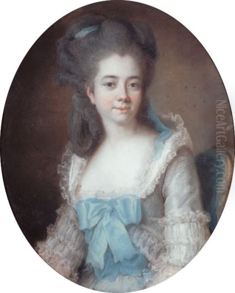 Portrait of Madame Aignan de Sanlot Oil Painting by Elisabeth Louise Vigee Le Brun