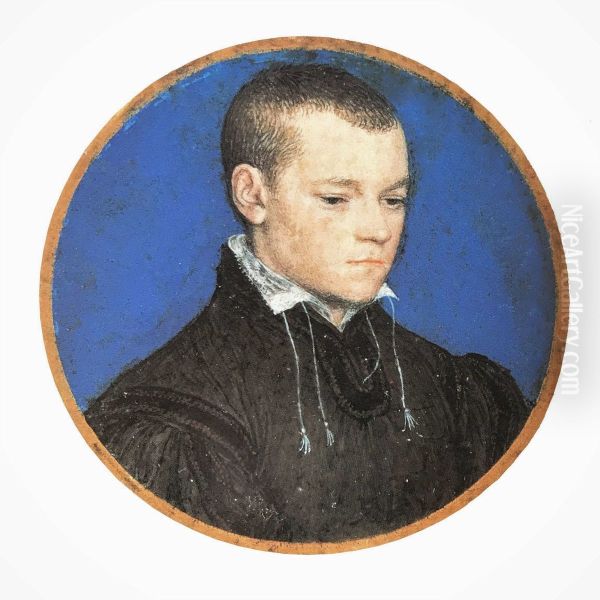 Portrait Miniature of Hans Schwarzwaldt Oil Painting by Hans Holbein the Younger