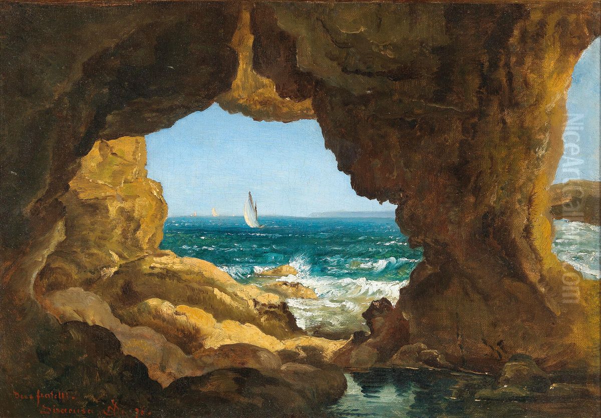 Due fratelli Oil Painting by Nathanael Schmitt