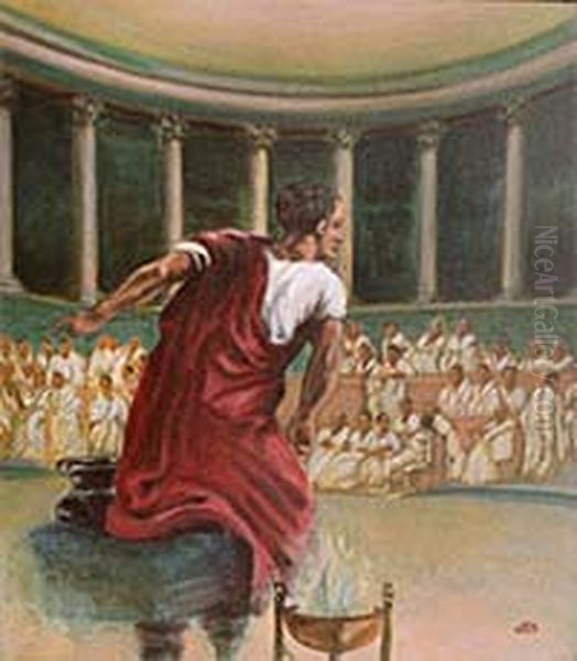 Cicero Oil Painting by unknown