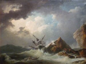Naufrage en grande tempete