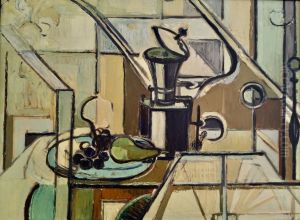 Still life with pepper grinder