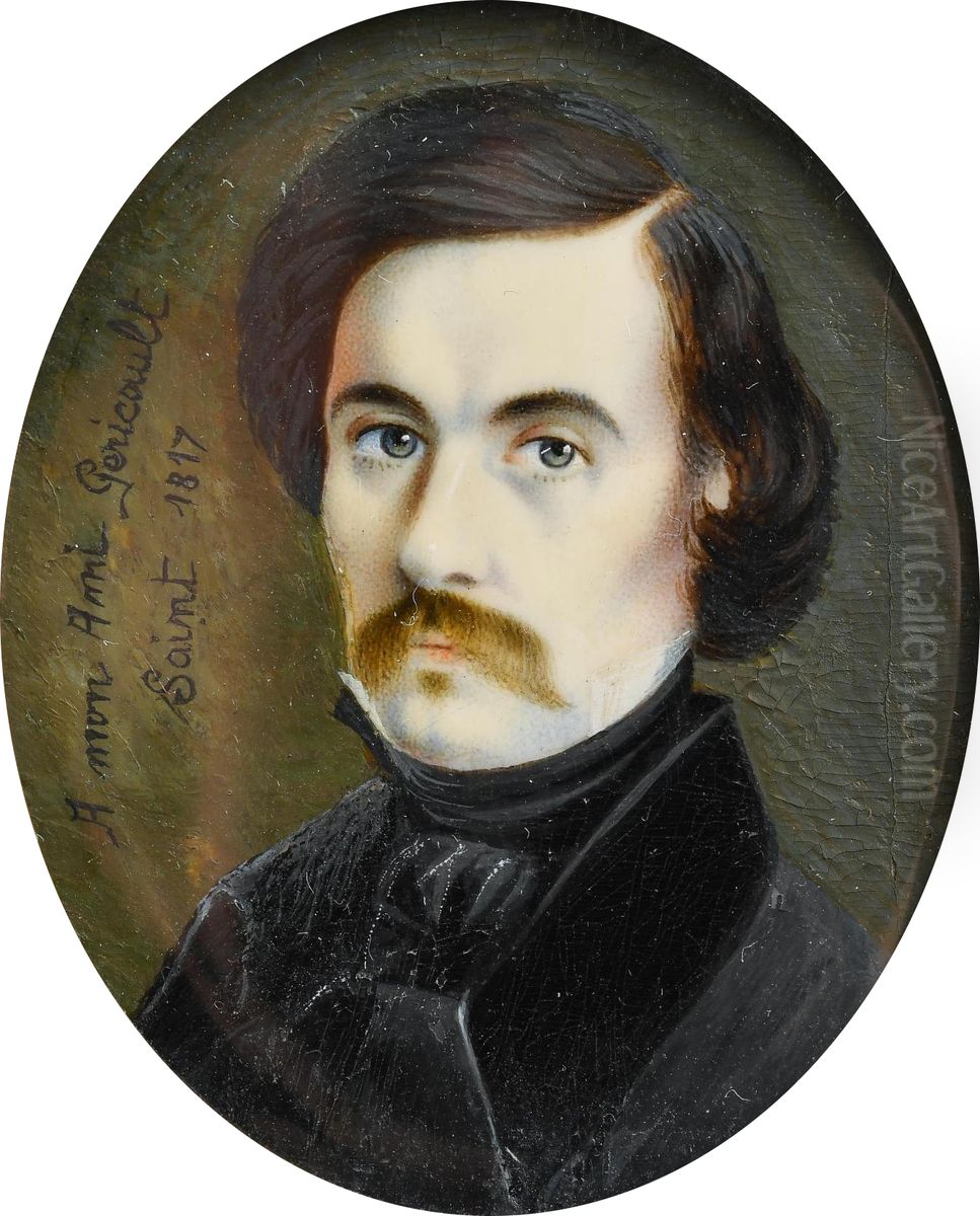 Self-portrait Oil Painting by Daniel Saint