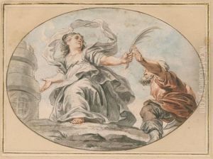 Flight of Saint Barbara