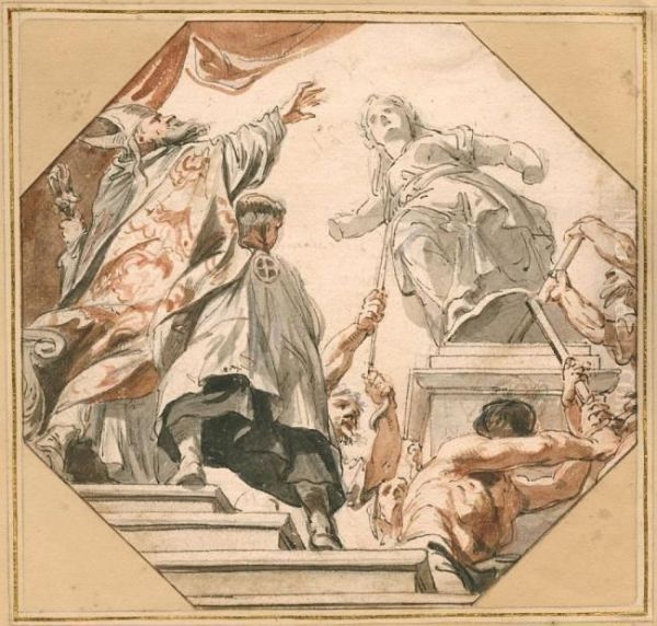 Saint John Chrysostom Oil Painting by Peter Paul Rubens