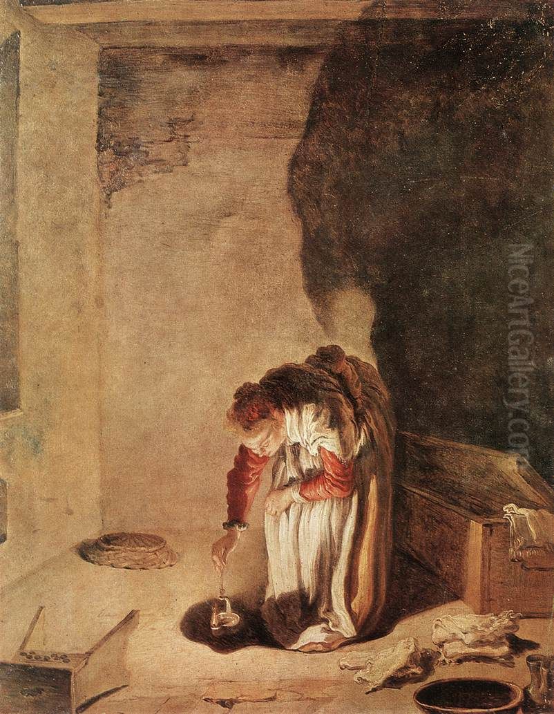 Parable of the Lost Drachma Oil Painting by Domenico Fetti
