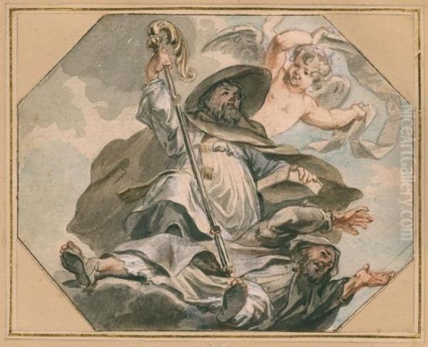 Saint Athanasius Oil Painting by Peter Paul Rubens