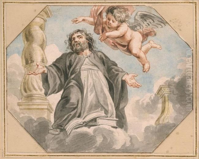 Saint Basil Oil Painting by (studio of) Rubens, Peter Paul