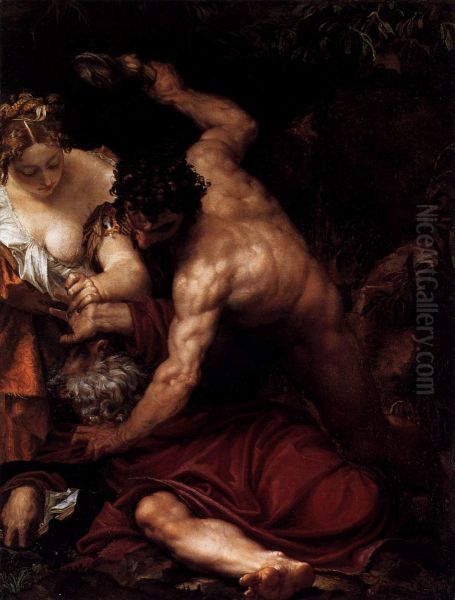 Temptation of St Anthony Oil Painting by Paolo Veronese (Caliari)