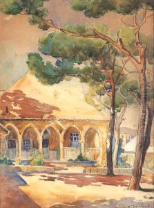 Bhamdoun - Gare: Maison A Galerie Exterieure.