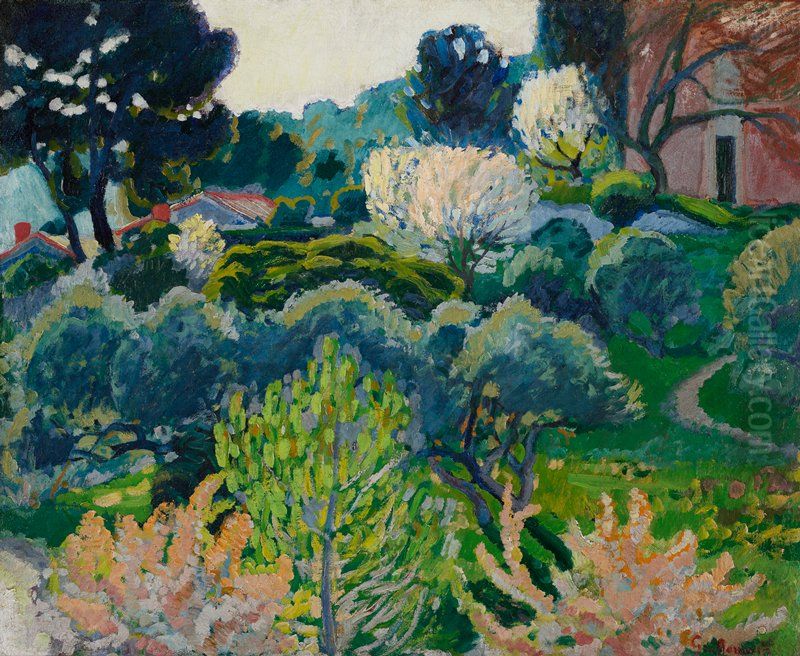 Le Jardin Provincal Oil Painting by Armand Guillaumin