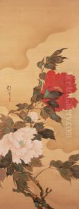 Peonies in the Wind