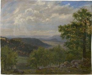 Bohemian mountain landscape