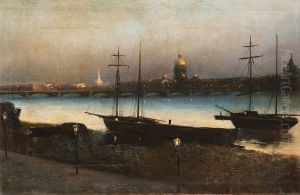 St.Petersburg at night