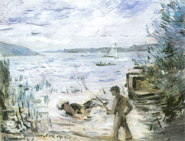 Am Muritzsee Oil Painting by Lovis Corinth