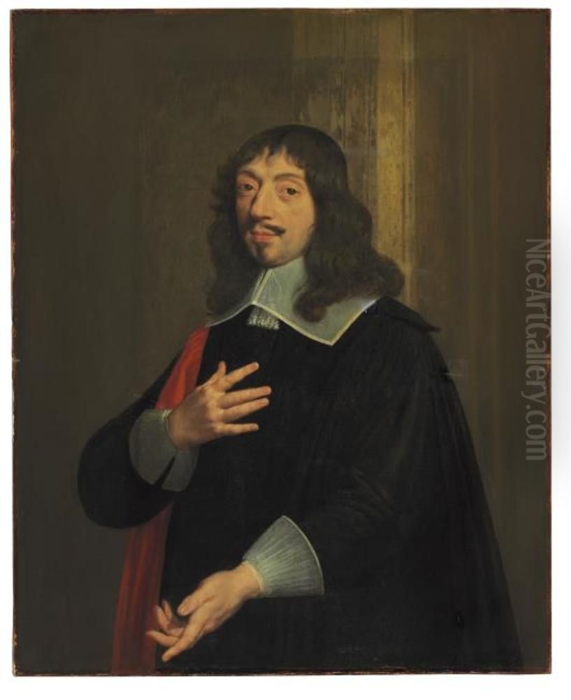 A Councilman of Paris Oil Painting by Philippe de Champaigne