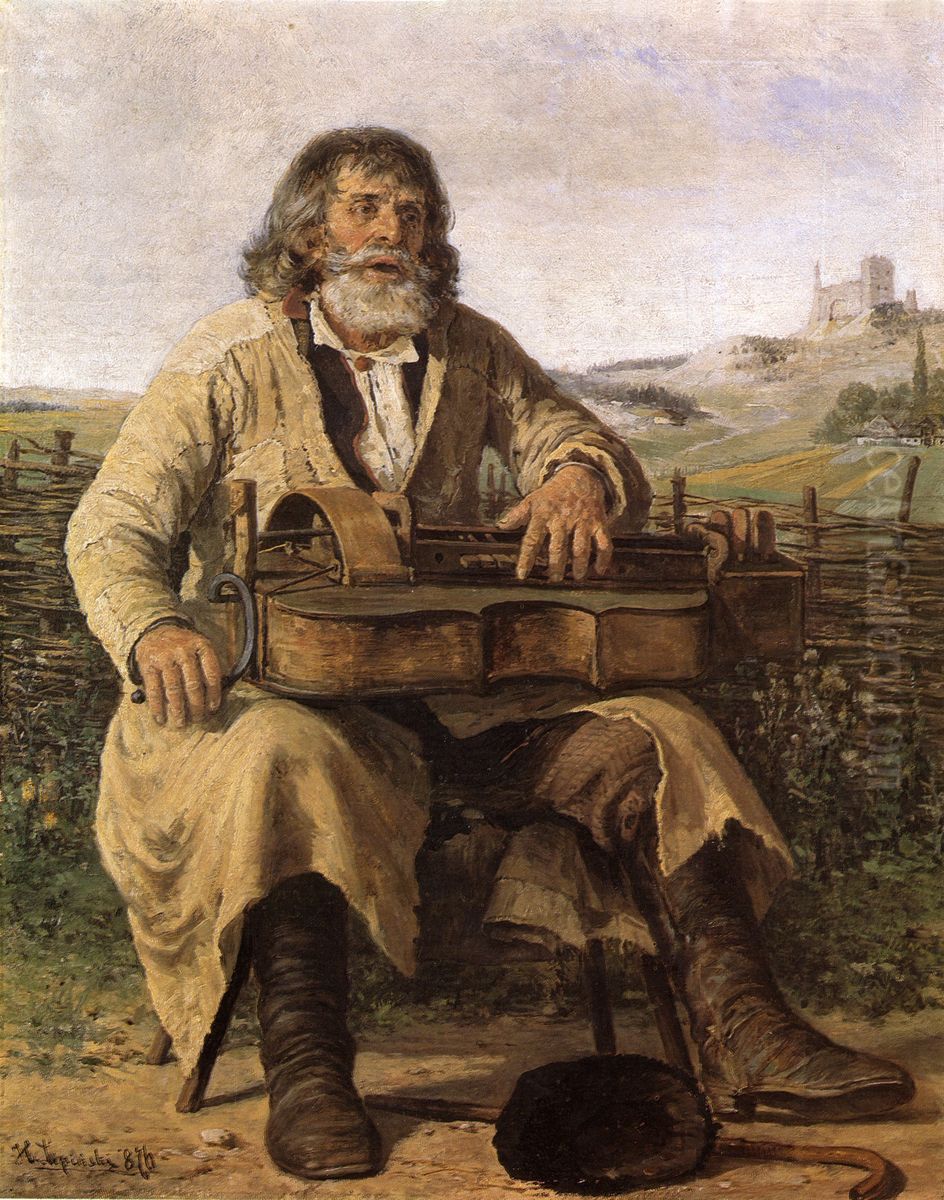 Lirnik Oil Painting by Hipolit Lipinski