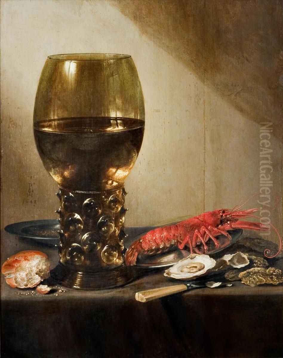 Still Life Oil Painting by Pieter Claesz
