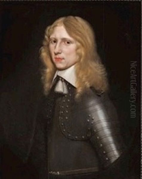 Assueer Jacob Schimmelpenninck van der Oye (1631-1673) Oil Painting by Theodor van Loonen