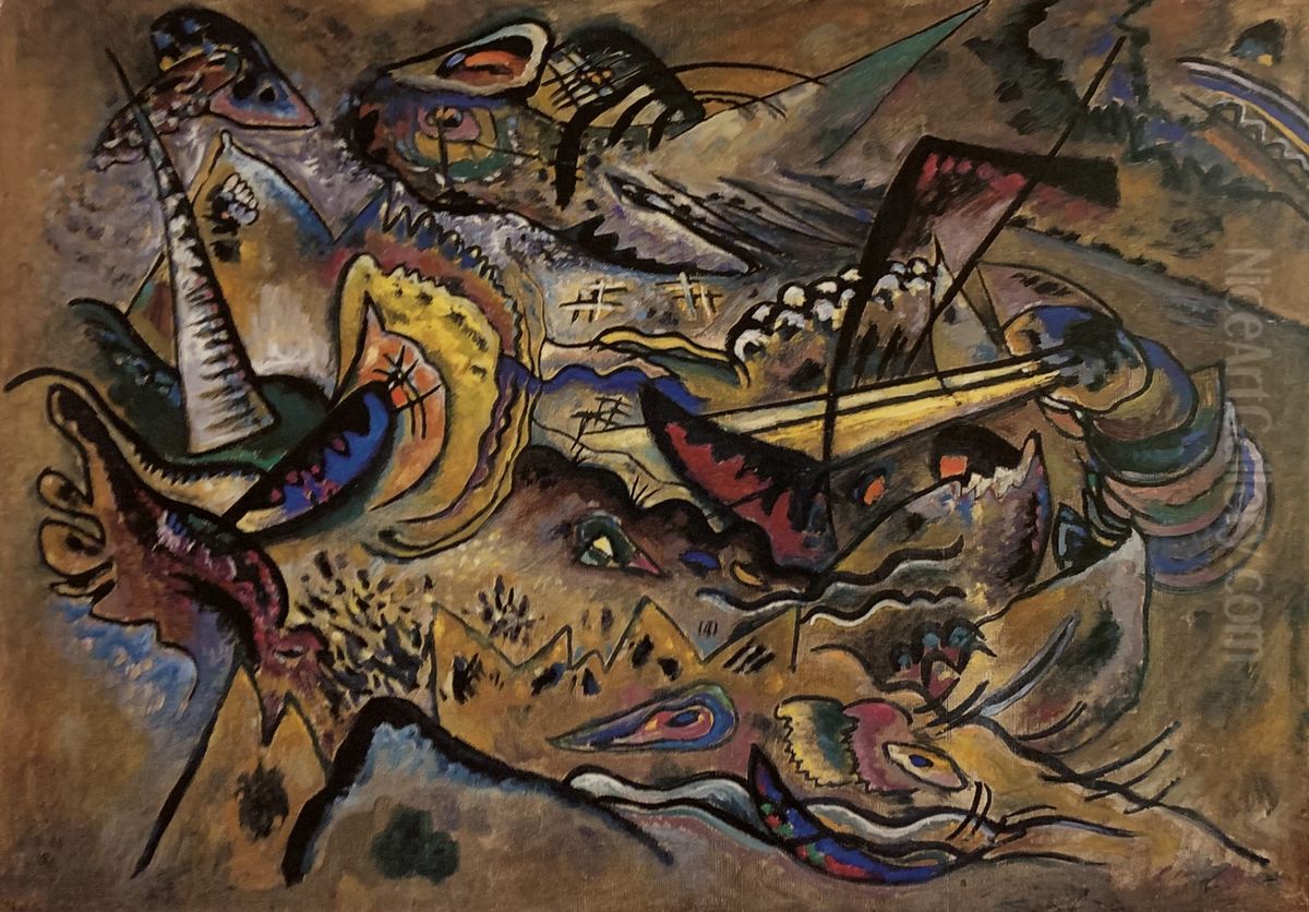 Sudliches Oil Painting by Wassily Kandinsky
