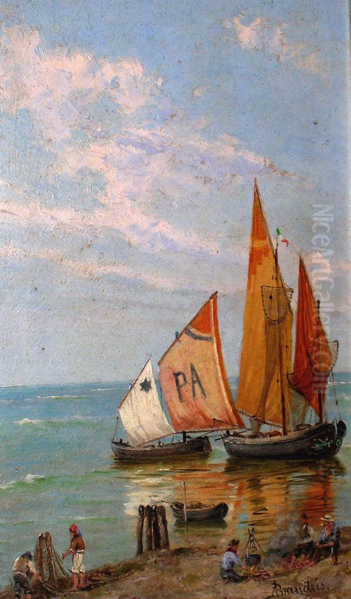 Seegelscheffer Oil Painting by Antonietta Brandeis