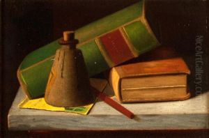 Books and Ink Bottle