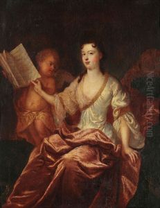 Retrato de dama como Santa Cecilia