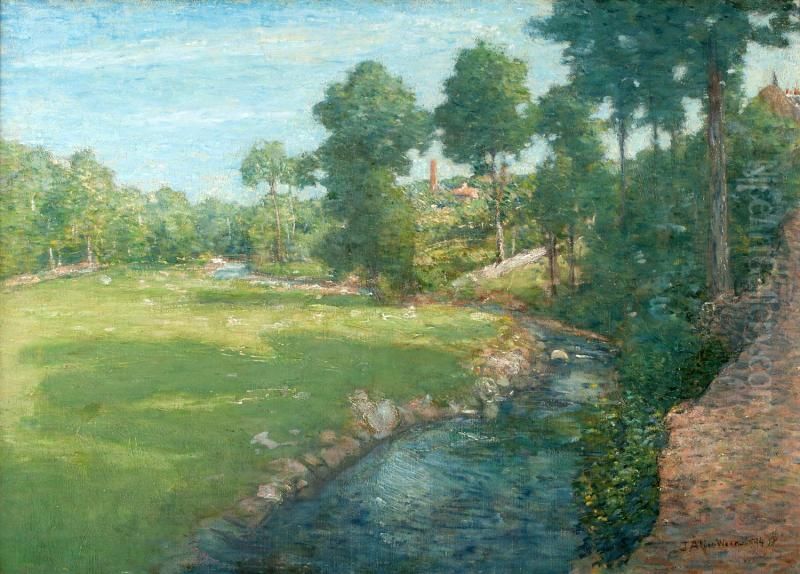 Landscape Oil Painting by J. Alden Weir