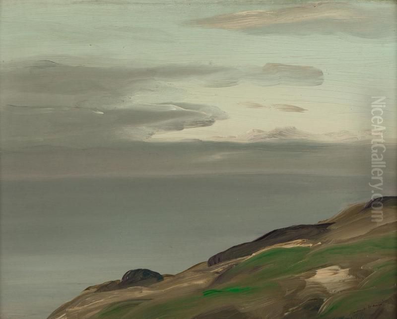 Monhegan Island, Maine Oil Painting by Robert Henri
