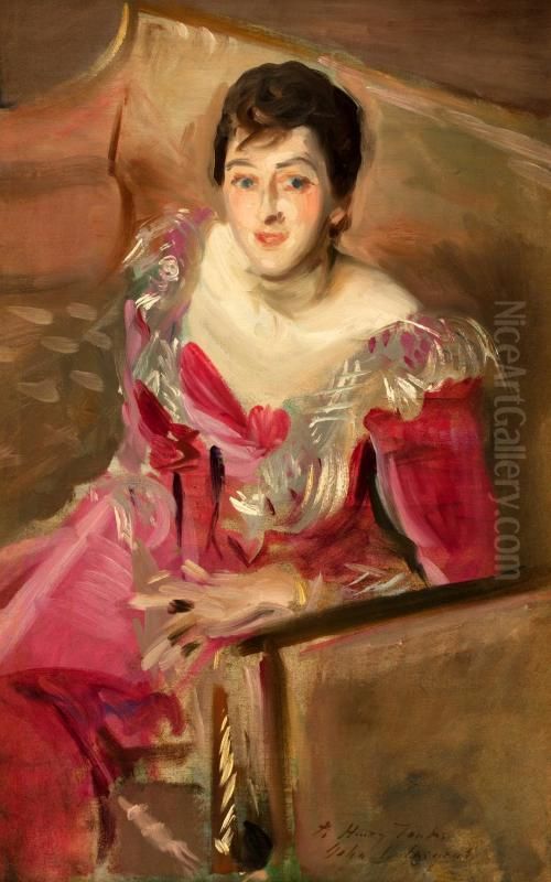 Study of Mrs. Hugh Hammersley Oil Painting by John Singer Sargent Study of Mrs. Hugh Hammersley Oil Painting by John Singer Sargent