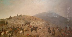 Carga de granaderos en la batalla de Chorrillos