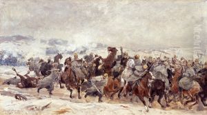 De lichtensteinske husarers angreb ved Sankelmark afvises.