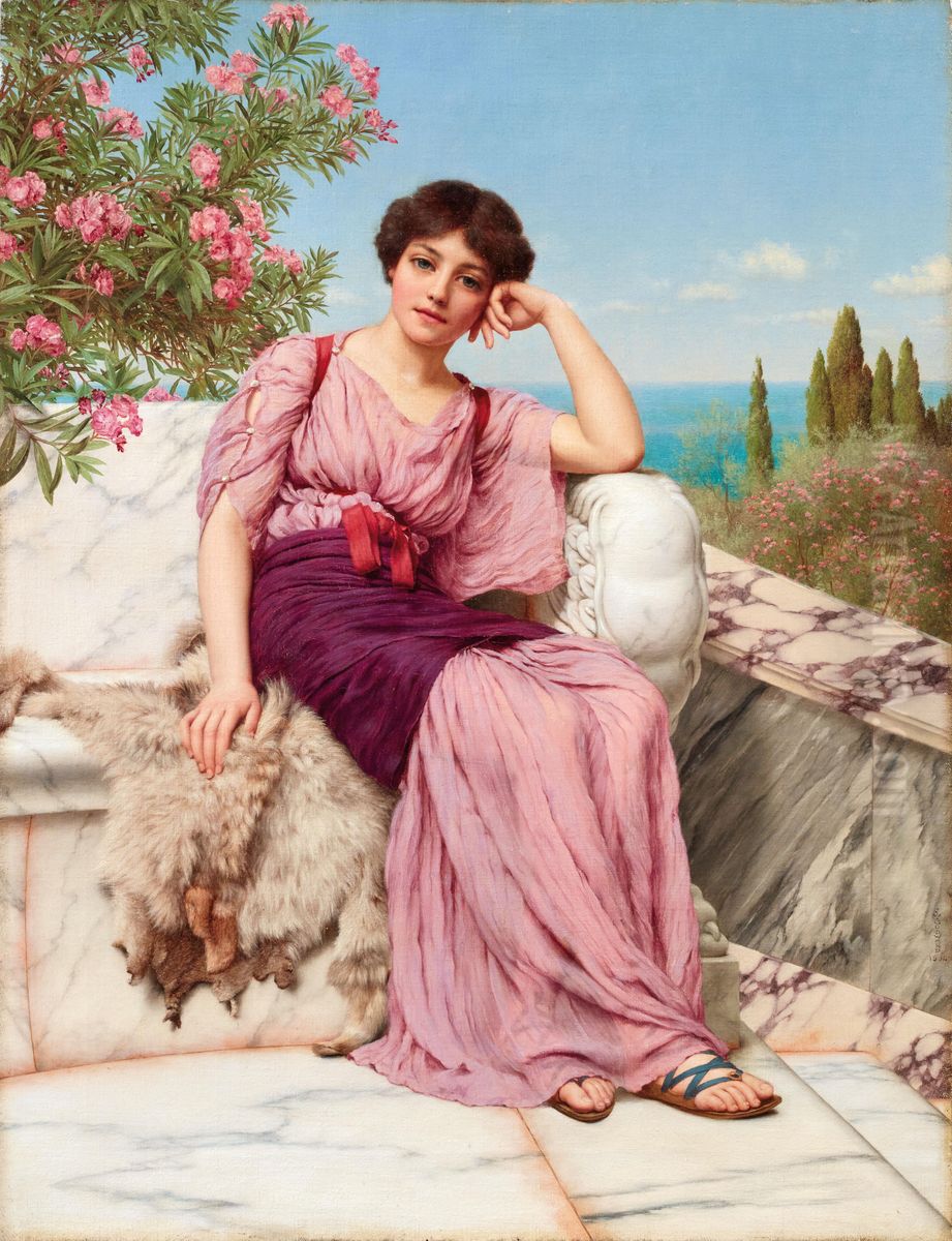 Sweet Dreams Oil Painting by John William Godward