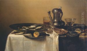 Nature morte aux pieces d'etain