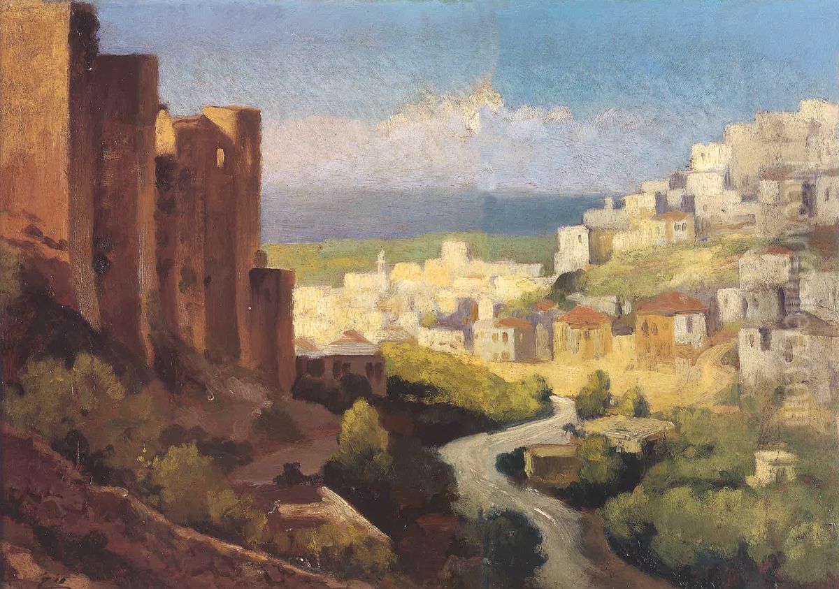 Tripoli. Oil Painting by Moustafa Farroukh