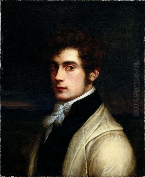 Self-portrait Oil Painting by Carl Joseph Begas
