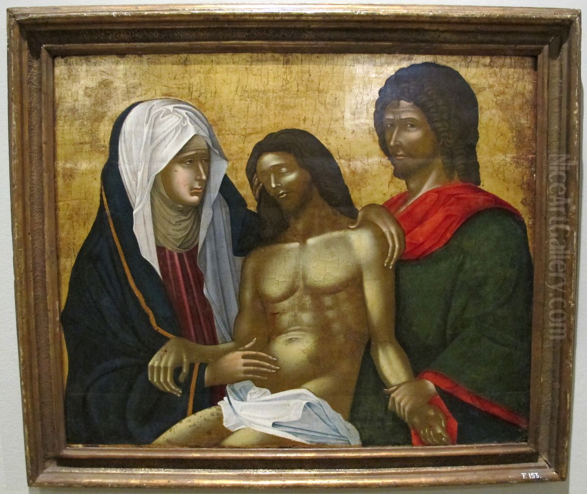 Pieta Oil Painting by Nikolaos Tzafouris