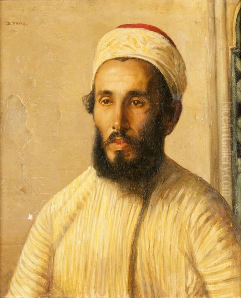 Portret van de heer Chichou, Tiberias Oil Painting by Benjamin Prins
