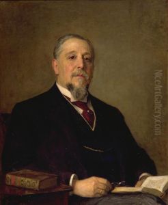 Portret van Johan Gustaaf Wertheim