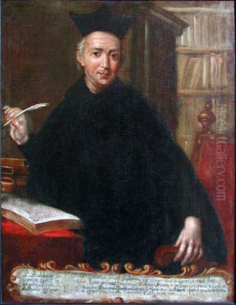 Portrait of Baltasar Gracian (1601-1658) Oil Painting by unknown