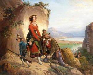 Partisans fleeing