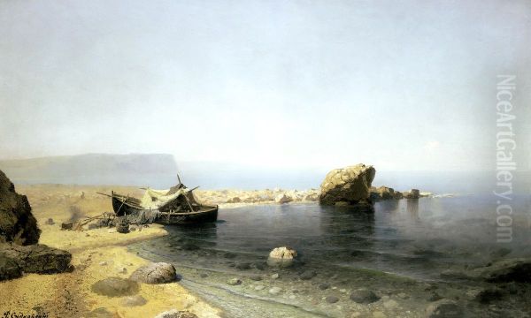 Clear Water Oil Painting by Rufin Sudkovsky
